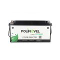 Poliovel Lifepo4 RV pour campeur solaire 12 volts en phosphate de stockage de rangement de pêche à la pêche à la traîne Lithium ion batterie 12V 150AH